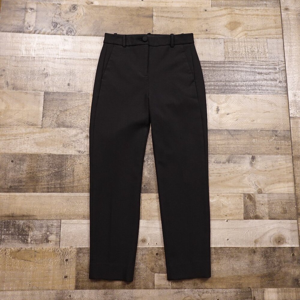 J.Crew High-Rise Cameron Slim Crop Pants – Size 2 (26" Inseam) Black‎
